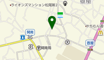 照屋電器の地図画像