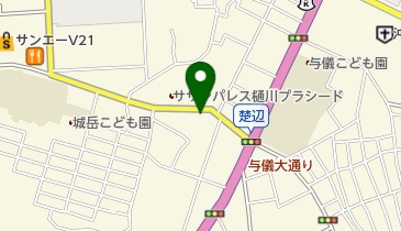 石川ラジオ店の地図画像