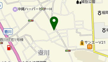 有限会社楚辺電化の地図画像