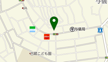 ヨギ電化店の地図画像