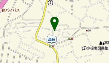 高良自治会館の地図画像