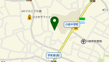 学武舘南部道場連絡所の地図画像