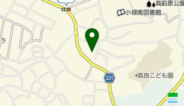 谷田嘉子琉舞道場の地図画像