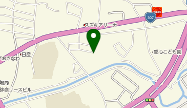 前川美智子琉舞道場の地図画像