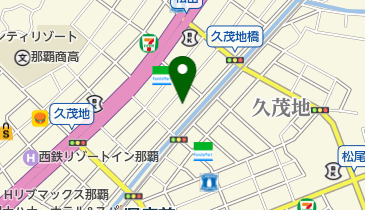 久高木材株式会社の地図画像