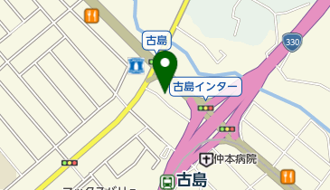 上原金物商会の地図画像