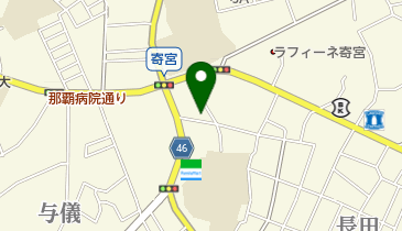 寄宮金物店の地図画像