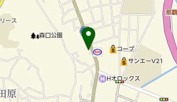 新垣薬局の地図画像