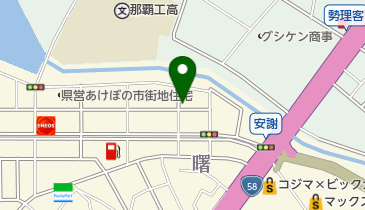 たばこショップけむり屋沖縄の地図画像