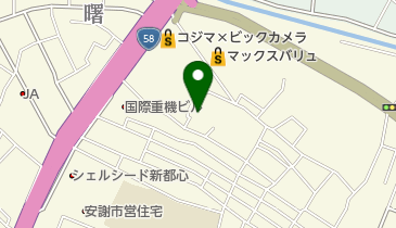 安謝キリスト教会の地図画像