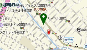 コーセー化粧品沖縄支店の地図画像