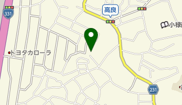 ノエビア化粧品高良販社の地図画像