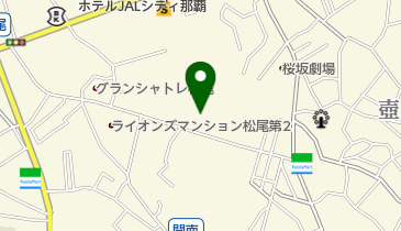 紅屋化粧品店の地図画像