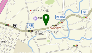 いは軍払い下げ品店の地図画像