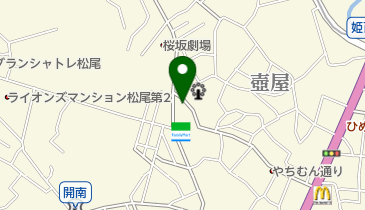 ありよし伝統工芸の店の地図画像