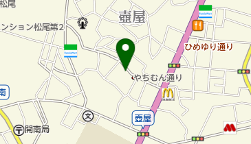 まふぇー(真南風)まるかつの地図画像