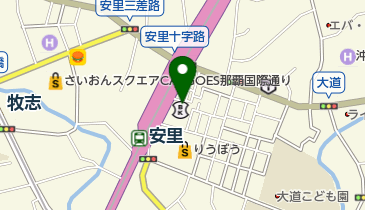 謝花酒店の地図画像