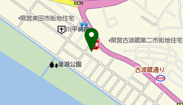 金城モータースの地図画像