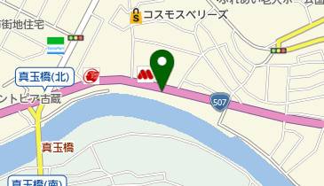 宝モータースの地図画像