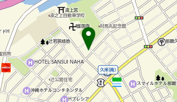 波之上写真館の地図画像