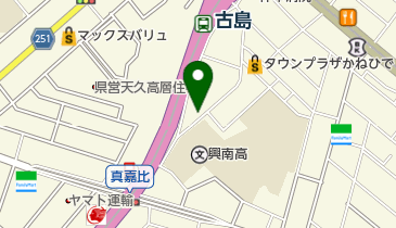 フォートプラザの地図画像