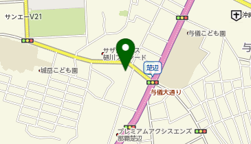 沖縄県肢体不自由児者父母の会連合会の地図画像