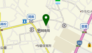 与儀精肉店の地図画像