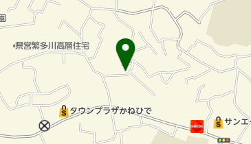 繁多川食品の地図画像