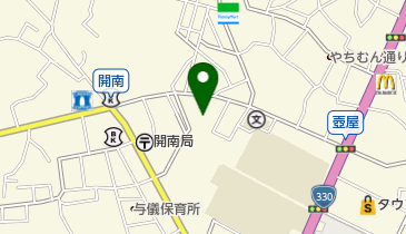 金城食品店の地図画像