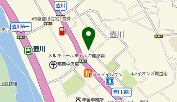 本土新聞那覇中央販売所の地図画像