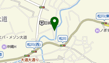 スーパーなかにしの地図画像