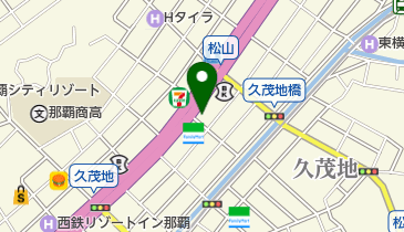 上運天敏男税理士事務所の地図画像