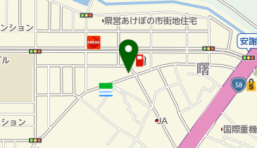 上原鮮魚店の地図画像