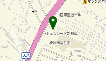 有限会社ふくはらの地図画像