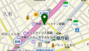 横河ソリューションサービス株式会社沖縄営業所の地図画像