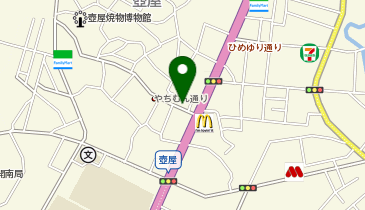 壺屋民芸の地図画像