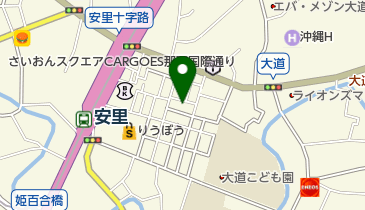 ビューティヘアー都の地図画像