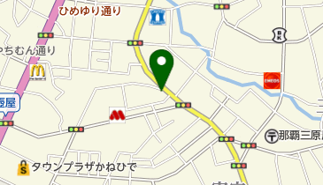 ヨネコ美容室の地図画像