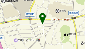 ロングヘアービューティーサロンの地図画像