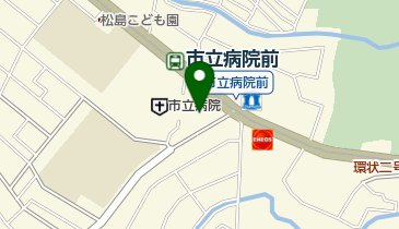 那覇市急病センターの地図画像