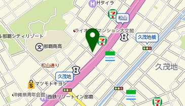 まーじゃんスタジアムの地図画像