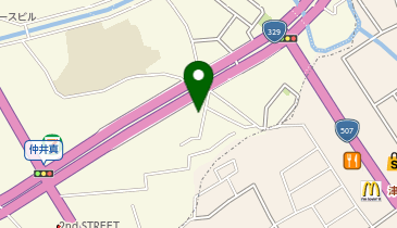 大城ミシン商会の地図画像