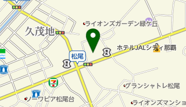 株式会社おきなわ屋の地図画像
