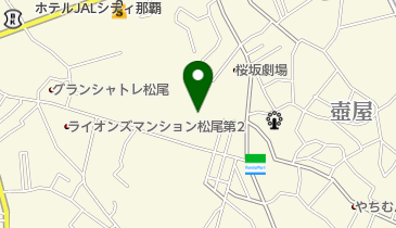 有限会社キラク花城の地図画像