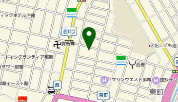 上ノ蔵薬品の地図画像