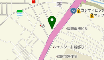 生房薬局本店の地図画像