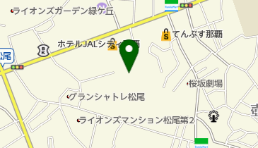 くすりの百草園の地図画像