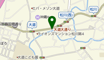 ジョセフィン化粧品沖縄統轄販社の地図画像