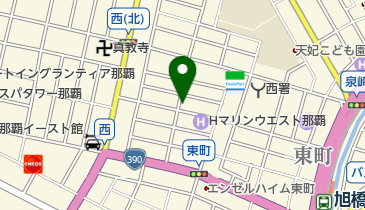 せら理容館の地図画像