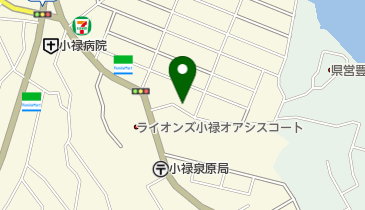 理容室幸の地図画像